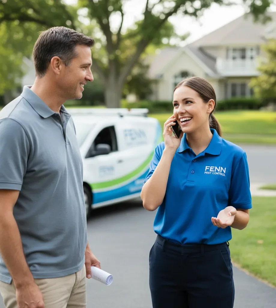 Fenn Pest Control customer support in Mineola